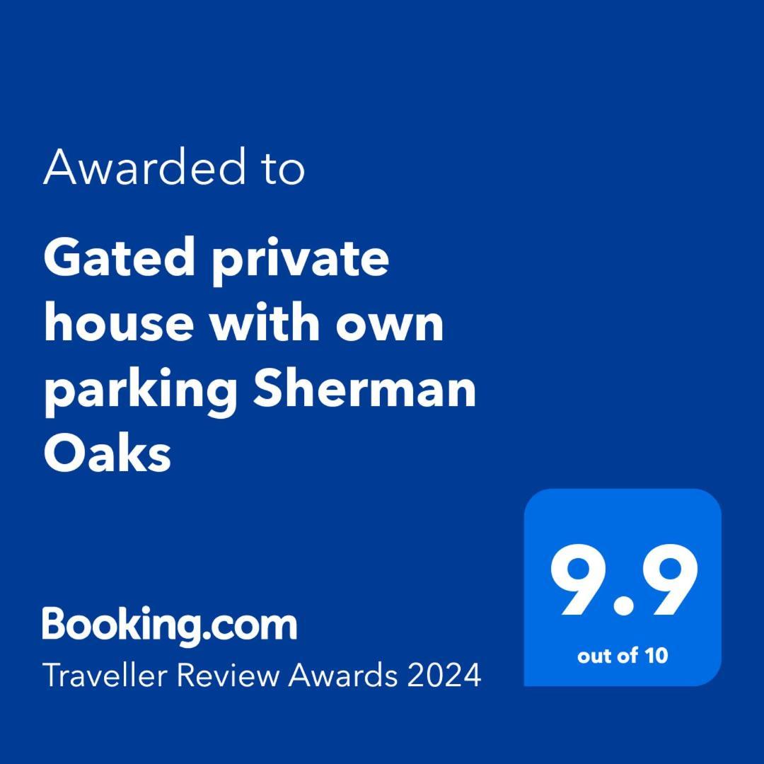 Gated Private House With Own Parking Sherman Oaks Los Angeles Exterior photo